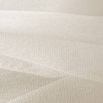 Voilage BIEL échantillon de tissu Blanc crème [0920] • rideaux123.ch