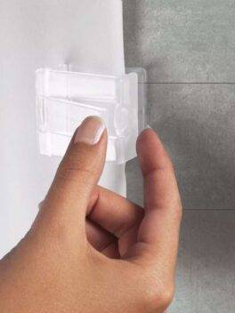 Agrafes pour Rideau de douche de Kleine Wolke