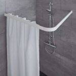 Rail d'angle pour rideau de douche de Kleine Wolke • rideaux123.ch