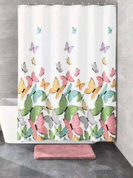 Rideau de douche BUTTERFLIES de Kleine Wolke