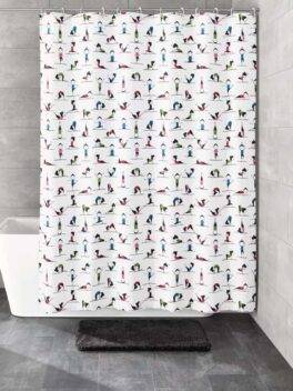 Rideau de douche YOGI de Kleine Wolke