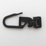 Rideaux glisseurs crochets long noir • rideaux123.ch