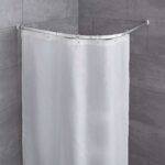 Barre ronde pour rideau de douche de Kleine Wolke • rideaux123.ch
