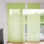 Rideau à panneaux MADRID CS IV rideau fermé Vert jaune [124] • rideaux123.ch