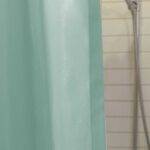 Rideau de douche BULLE conclusion à droite Bleu clair • rideaux123.ch