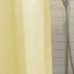 Rideau de douche BULLE conclusion à droite Jaune [2110] • rideaux123.ch