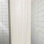 Rideau de douche BULLE rideau fermé Blanc écru [1112] • rideaux123.ch