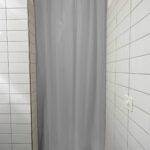 Rideau de douche BULLE rideau fermé Gris [8110] • rideaux123.ch