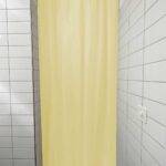 Rideau de douche BULLE rideau fermé Jaune [2110] • rideaux123.ch