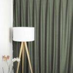 Rideau occultant LONDON BLOOMSBURY gris fer [15] rideau fermé • rideaux123.ch