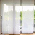 Parois japonaises ESBERG Blanc [1] rideau fermé • rideaux123.ch