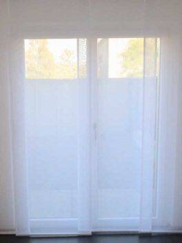 Parois Japonaises MURTEN Blanc [1] Rideau fermé