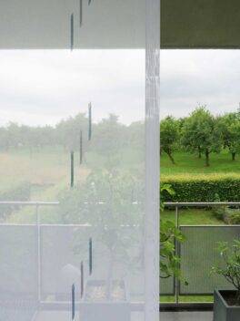 Parois Japonaises QUITO en Blanc Argent Bleu-argenté [800] Conclusion à droite