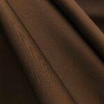 Rideau Blackout BURGDORF Brun [150] échantillon de tissu • rideaux123.ch