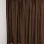 Rideau Blackout BURGDORF Brun [150] Rideau fermé • rideaux123.ch