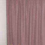 Rideau Blackout BURGDORF Mauve [320] Rideau fermé • rideaux123.ch