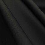 Rideau Blackout BURGDORF Noir [920] échantillon de tissu • rideaux123.ch