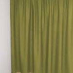 Rideau Blackout BURGDORF Vert clair [415] Rideau fermé • rideaux123.ch
