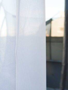 Voilage WIEN II Blanc [100] Conclusion à droite