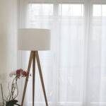 Voilage WIEN II Blanc [100] Rideau fermé • rideaux123.ch