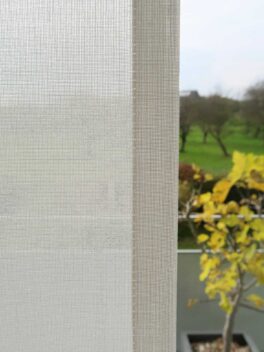 Paroi japonaise DENIA Blanc [100] conclusion à droite