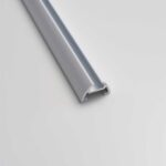 Rail de rideau sur mesure POLLUX MINI en blanc • rideaux123.ch