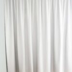 Rideau Blackout ACCRA Blanc [407] Rideau fermé • rideaux123.ch