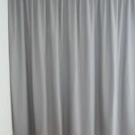 Rideau Blackout ACCRA Gris clair [415] Rideau fermé • rideaux123.ch