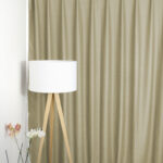 Rideau occultant DAWN 2 Beige [232] Rideau fermé • rideaux123.ch