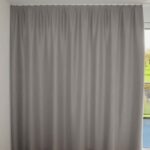 Rideau occultant ST. MORITZ Beige brun [158] Rideau fermé • rideaux123.ch