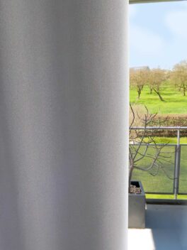 Rideau occultant ST. MORITZ Blanc [169] Conclusion à droite