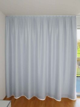 Rideau occultant ST. MORITZ Blanc [169] Rideau fermé