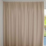 Rideau occultant ST. MORITZ Blanc fleur [316] Rideau fermé • rideaux123.ch