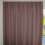 Rideau occultant ST. MORITZ Mauve [334] Rideau fermé • rideaux123.ch