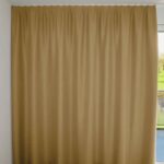 Rideau occultant ST. MORITZ Orange clair [620] Rideau fermé • rideaux123.ch