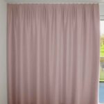 Rideau occultant ST. MORITZ Rose clair [320] Rideau fermé • rideaux123.ch