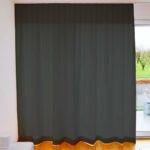 Rideau opaque MIAMI Anthracite [165] Rideau fermé • rideaux123.ch