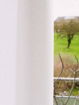 Rideau opaque MIAMI Blanc [100] Conclusion à droite