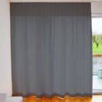 Rideau opaque MIAMI Bleu azur [520] Rideau fermé • rideaux123.ch