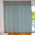 Rideau opaque MIAMI Bleu clair [525] Rideau fermé • rideaux123.ch