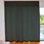 Rideau opaque MIAMI Vert gris [460] Rideau fermé • rideaux123.ch
