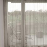 Voilage BIELLA Anthracite [0810] Rideau fermé • rideaux123.ch