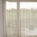 Voilage BIELLA Beige [0040] Rideau fermé • rideaux123.ch