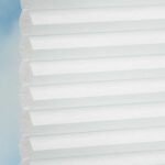 Plissé DUETTE® EOS® FIXÉ UNIX BB24 Blanc écru [7601] Tissu • rideaux123.ch