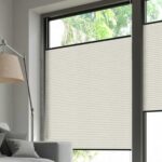 Plissé DUETTE® EOS® FIXÉ UNIX BB24 Crème [7612] Fenêtre • rideaux123.ch