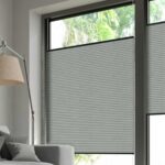 Plissé DUETTE® EOS® FIXÉ UNIX BB24 Gris [7654] Fenêtre • rideaux123.ch