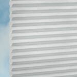 Plissé DUETTE® EOS® FIXÉ UNIX BB24 Gris clair [7652] Échantillon de tissu • rideaux123.ch