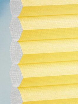 Plissé DUETTE® EOS® FIXÉ UNIX BB24 Jaune [7684] Détail de tissu