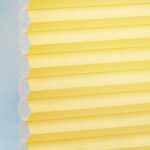 Plissé DUETTE® EOS® FIXÉ UNIX BB24 Jaune [7684] Tissu • rideaux123.ch