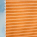 Plissé DUETTE® EOS® FIXÉ UNIX BB24 Orange [7668] Échantillon de tissu • rideaux123.ch